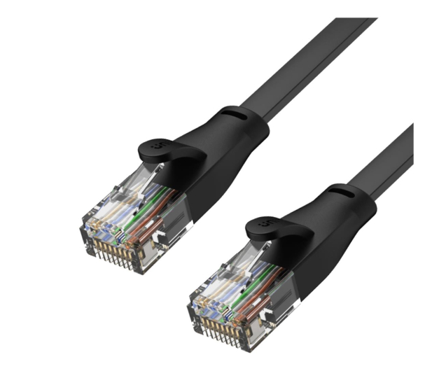 Unitek Kabel RJ-45 UTP Cat.6 3m (płaski) - 687027 - zdjęcie